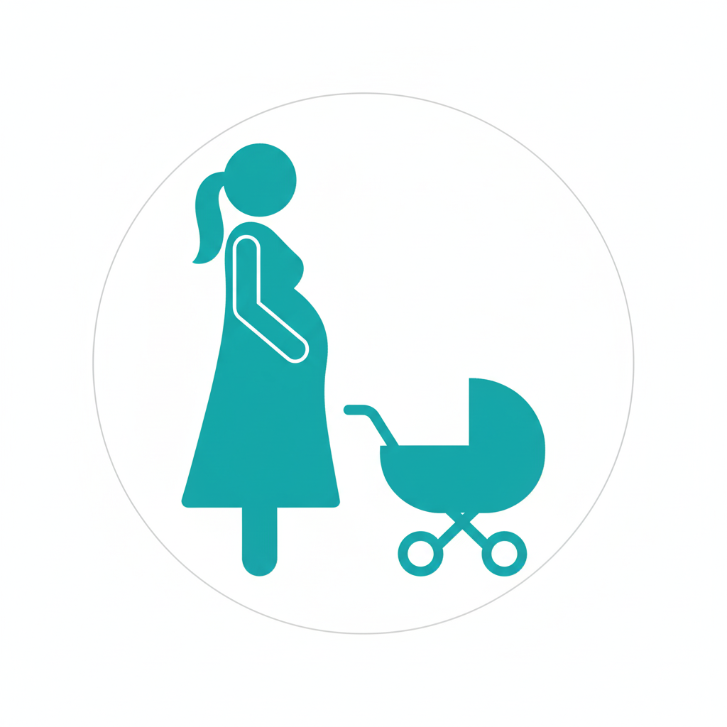 Icône grossesse et pédiatrie